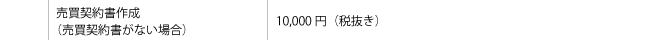 売買契約書作成